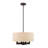Litzy 4 - Light Dimmable Drum Chandelier