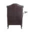 Fauteuil d'appoint Pino, cuir fleur