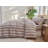 DONEUS Striped Duvet Cover Set 100% Washed Cotton Linen Like Soft Feelling 3 Pieces Bedding Set-121887706-121887699