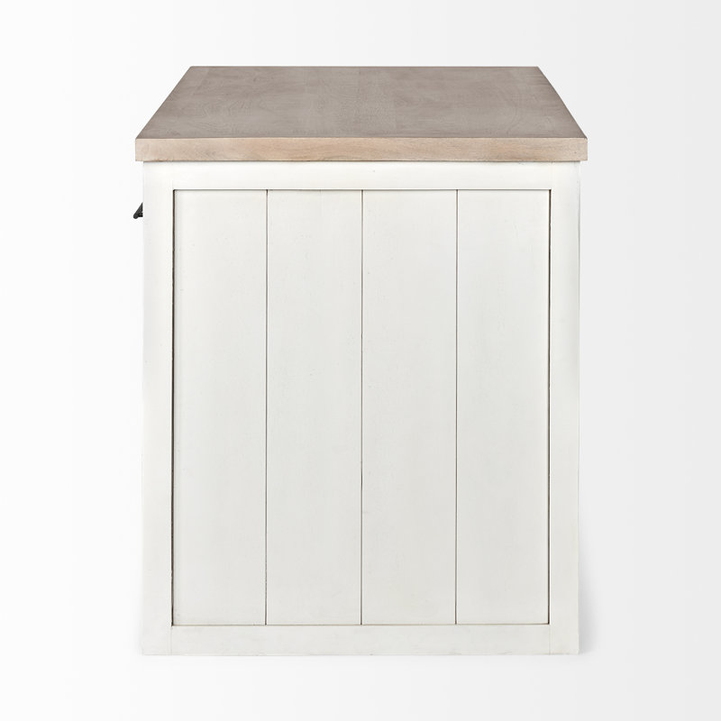 Îlot de cuisine en bois Eriana
