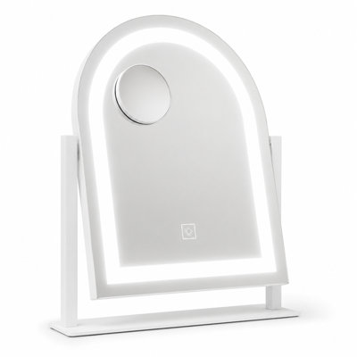 Lighted Makeup Mirror, Touch Control, 3 Color Modes