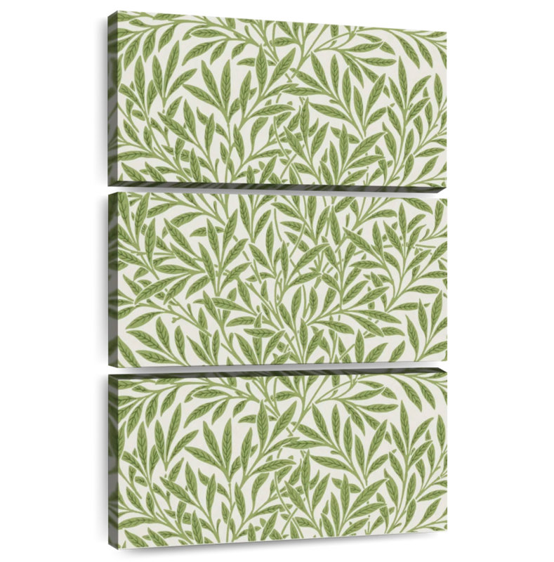 Kerner Willow Pattern, 45" H x 28" W