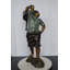 Bronze Young Boy Holding a Watering Can Fountain
