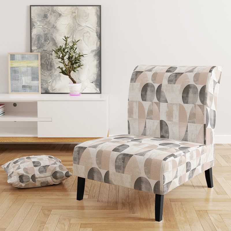 Fauteuil de chambre Abstract, Pantoufle sans accoudoirs