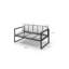 Canapé de jardin 2 places Bohemian, 50 pi x 29,5 po x 25,6 po, rayé | Structure en métal robuste (profil de 0,8 po, épaisseur de 1,5 mm) | Tissu 100% acrylique / polyuréthane | Sièges d'extérieur élégants pour la détente