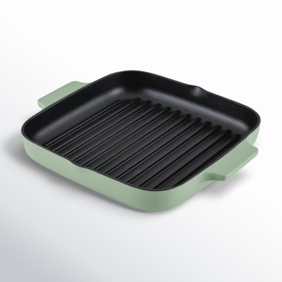 KitchenAid Enameled Cast Iron Square Grill and Roasting Pan