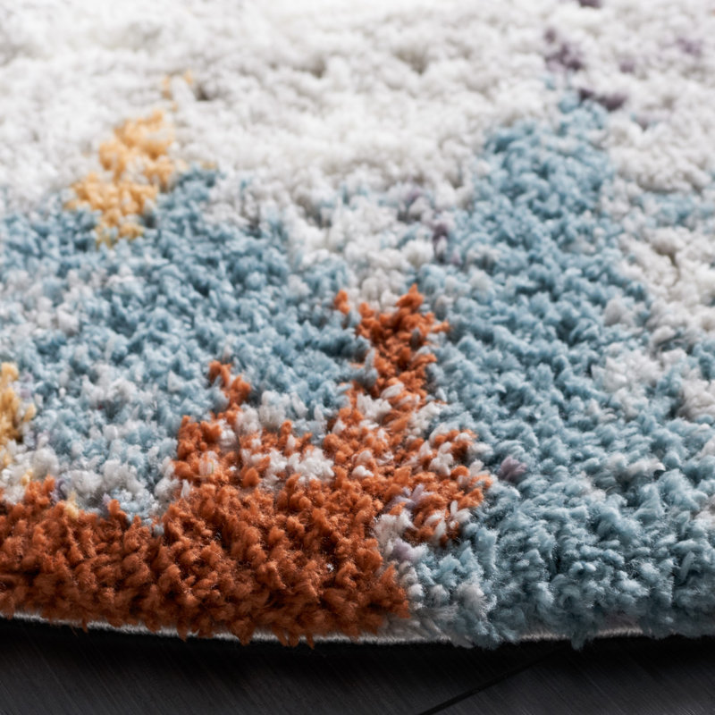 Tapis abstrait Jouk Performance, Rond 7 pi