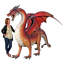 Welsh Dragons Monument-Sized Statue