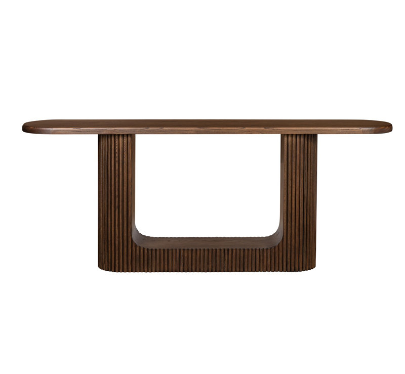 Raja Console Table- Caramel Oak