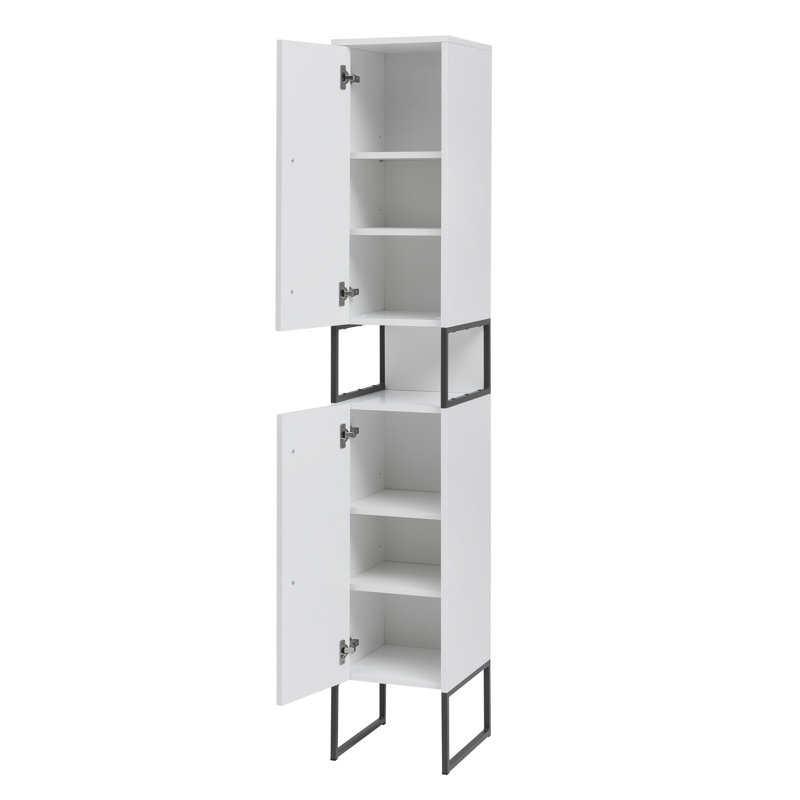 Limone Linen Cabinet, White