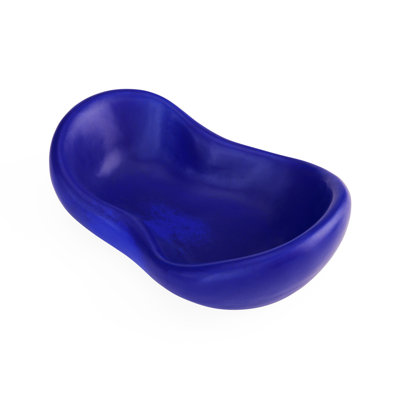 Grand bol en cobalt