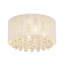 Plafonnier encastré en cristal 4 lumières Hassler