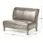 Causeuse (brun - 54191.00PUBRN)
