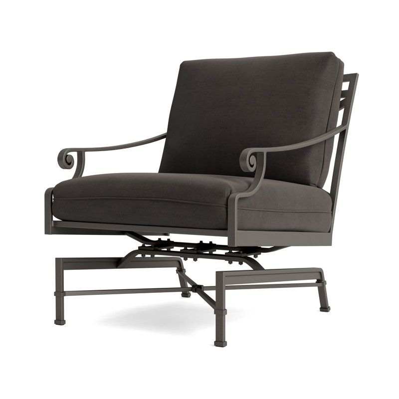 Venetian Outdoor Lounge Chair, Mica, Fusion Charcoal