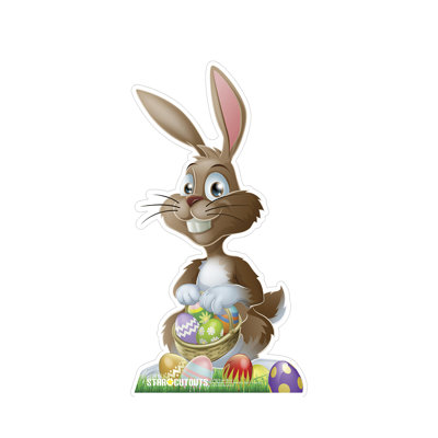 Accroche en carton lapin lapin de pâques