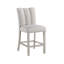 Ensemble de deux tabourets de bar style transitionnel