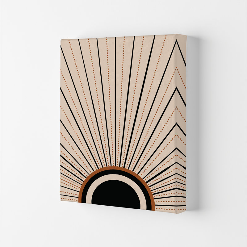 Boho Sunrise 2 - Print, 42cm H x 29.7cm W x 4cm D, No Framed
