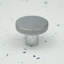Polished Chrome Knurled Edge Disc Knobs-126282129