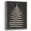Linen Fern III, reproduction encadrée - bois massif