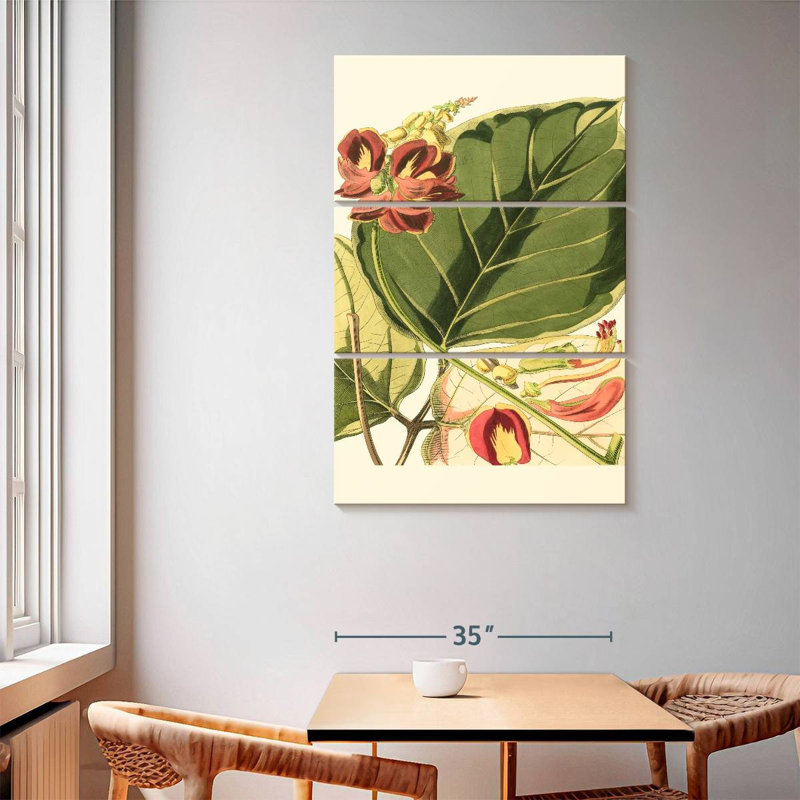Harnek Botanique fantastique I, H 65 po x l 42 po