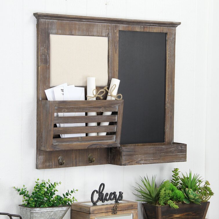 Retford Wall Organizer with Wall Baskets Laurel Foundry Modern Farmhouse