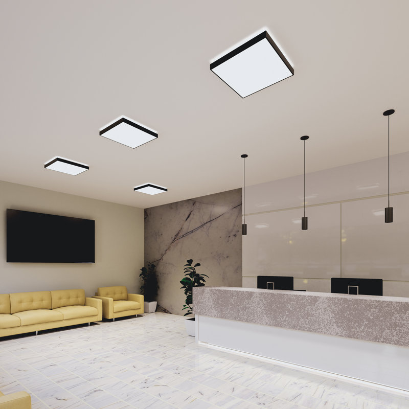 Luminaire suspendu à DEL GX 15, Noir, 3000 K
