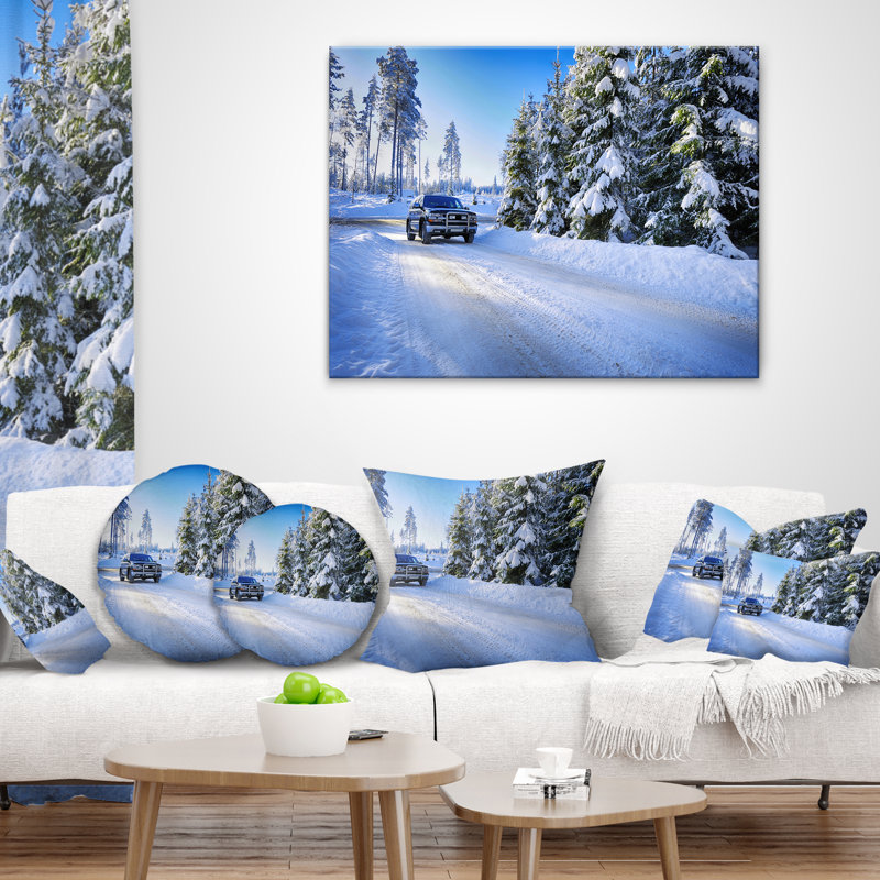 Coussin Schafer Landscape, 16 po x 1 po, Coussin décoratif