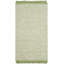 Tapis de couleur unie en coton tissé à la main Mohnton-23025303
