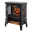 Poêle électrique 18 "3D Flame - chaleur 1500W, 5000 / H / Ul, flamme réglable, protection contre la surchauffe 18 pouces, effet réaliste, faible bruit 48 Db