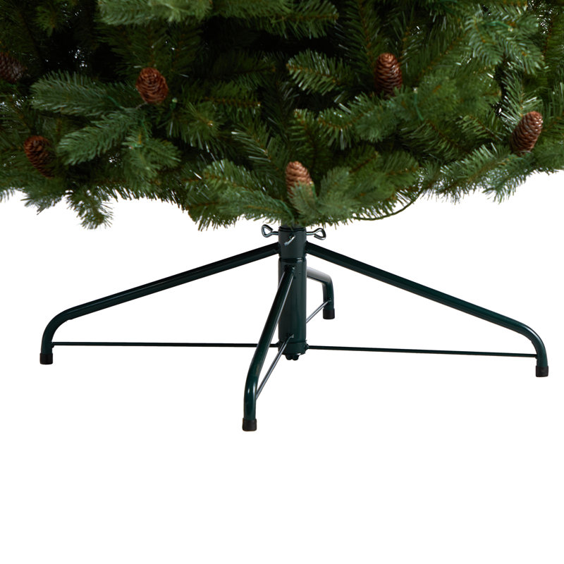 Lighted Artificial Fir Christmas Tree, 10' 