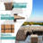 9 - Person Patio Conversation Set with Cushions