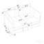 Canapé modulaire réversible en velours côtelé-1111993865-1111993871