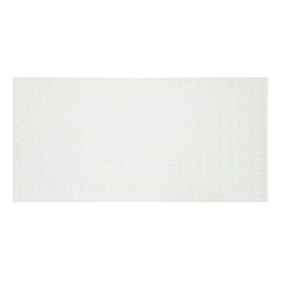 Carrelage de sol grand format en verre texturé 12 po x 24 po Elements Edge