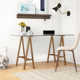 Tigerlily Glass Desk