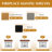 60'' Wall-Mounted Floating Fireplace Mantel, Fir Wood Flat Surface Shelf for Home Decoration-1262661230-1262661222