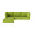 Ensemble de housse de coussin d'extérieur 9 po 9 pièces 9 pièces (ensemble de 3 sièges, 5 dossiers, 1 repose-pieds)-1902007166