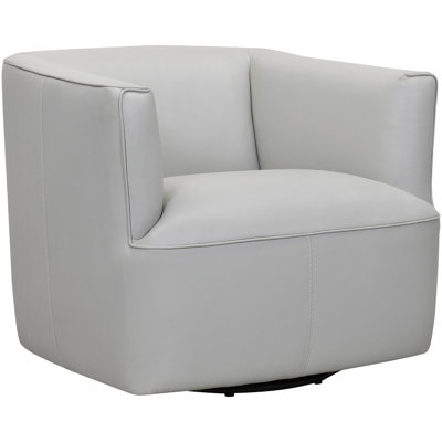 Dinero Upholstered Swivel Barrel Chair