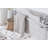 Ellie Stone Oval Console Bathroom Vanity with Overflow-1007590575