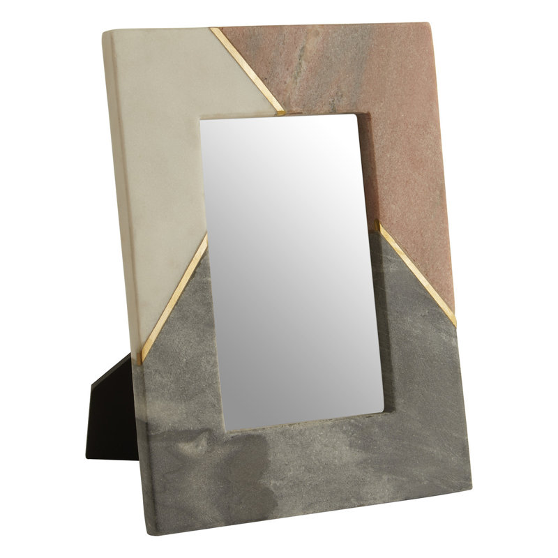 Roisin Marble Matte Picture Frame, 23cm H x 18cm W x 3cm D