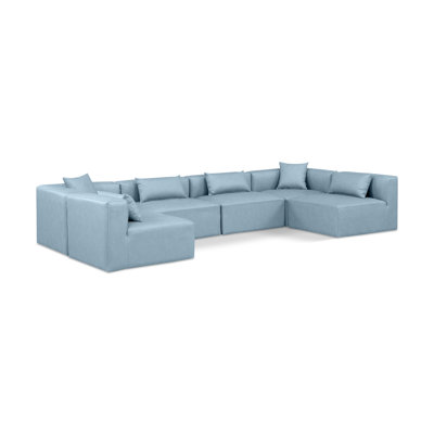 Houswerth Upholstered U-Shaped Sectional Reversible