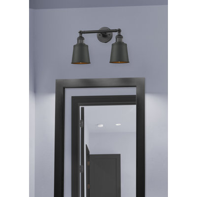 Éclairage de salle de bain à intensité variable 2 lumières Lastrup