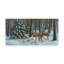 « winter gathering », reproduction de peinture à l’acrylique sur toile tendue-33518970