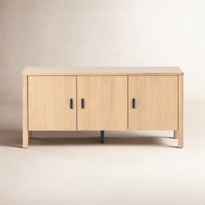 Kaplan Wood 3-Door Sideboard