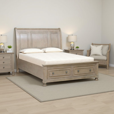 Toulonne Sleigh Storage Bed