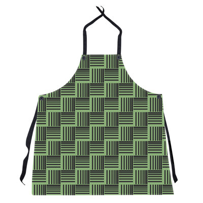 Tablier à rayures nattés classique