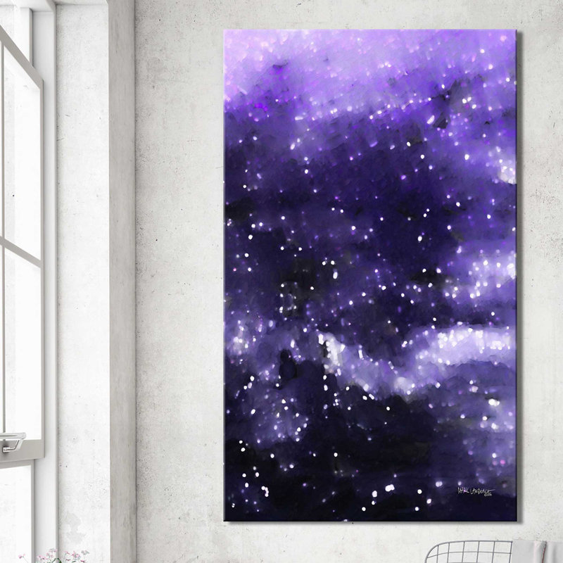 «Oververse, John 1: 5» par Mark Lawrence, reproduction d'art, Toile tendue, H 30 po x l 18 po x P 1 po