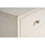 Modern Lira 52" Wide Grey Leather Six Drawer Dresser