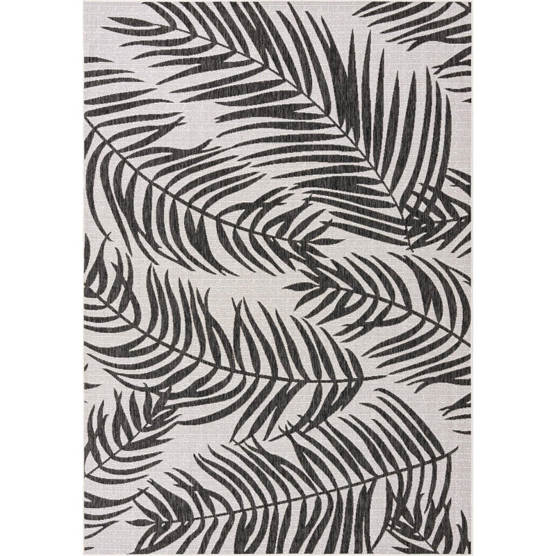 Nampa Floral Indoor / Outdoor Rug, Rectangle 9' x 12'