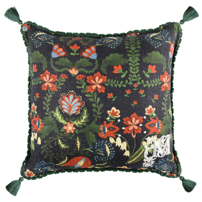 Transylvanian Roots Linen Square Pillow Cover & Insert