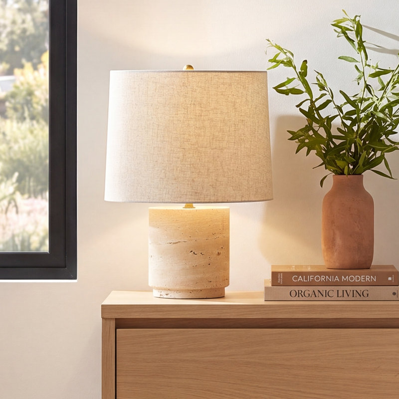 Coretta Yazmen Lamp, Beige